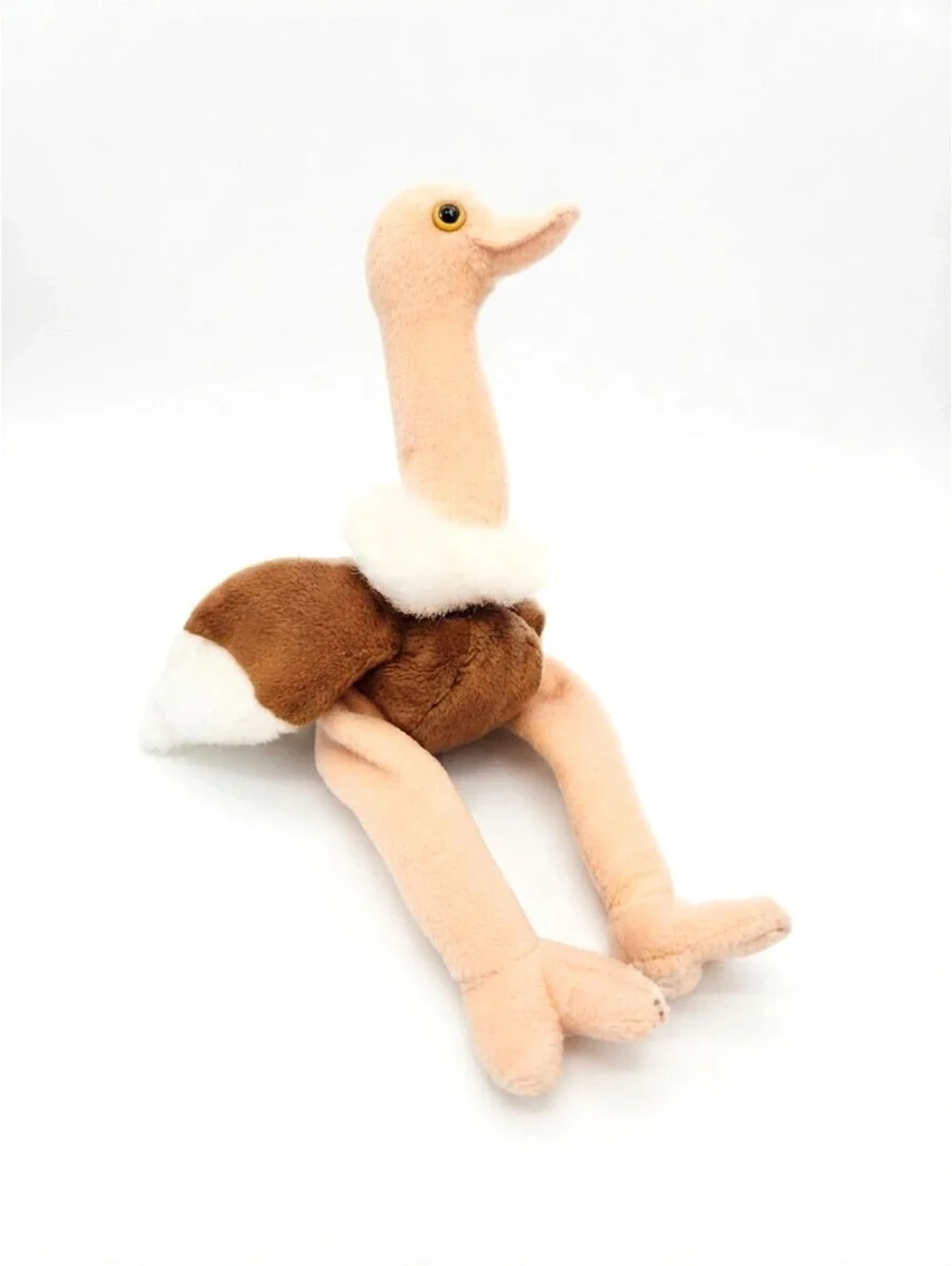RARE WITH ERRORS: Ty Beanie Baby Stretch the Ostrich 1997